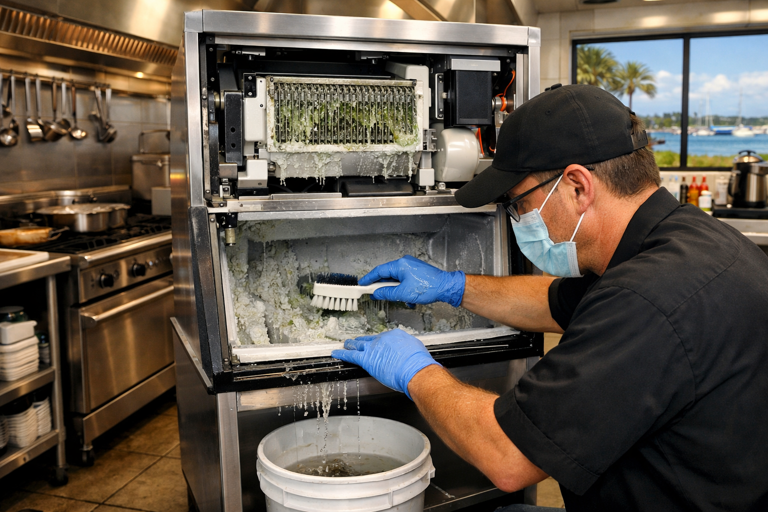 Palm Harbor commercial ice machine cleaning